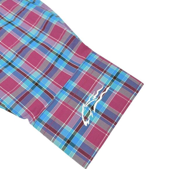 NWT Peter Millar Men's Summer Comfort Rosewood Pebbles Performance Shirt XXL - Picture 7 of 14